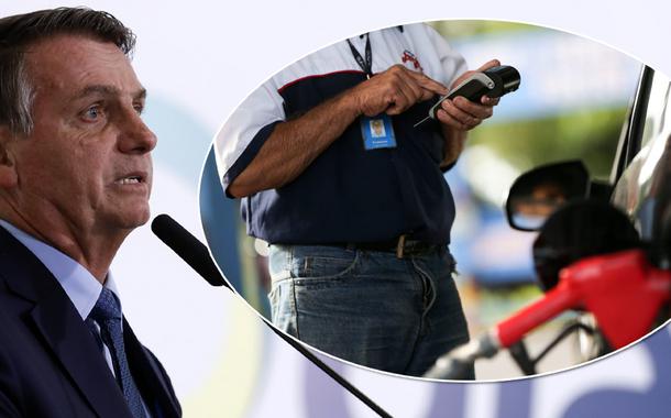 Bolsonaro - preços de gasolina (Foto: Agência Brasil) Bolsonaro - preços de gasolina
