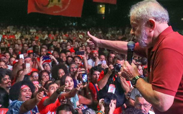 O ex presidente Luiz Inacio Lula da Silva durante Festival PT 40 anos, no Rio de Janeiro. (Foto: Cláudio Kbene) O ex presidente Luiz Inacio Lula da Silva durante Festival PT 40 anos, no Rio de Janeiro.