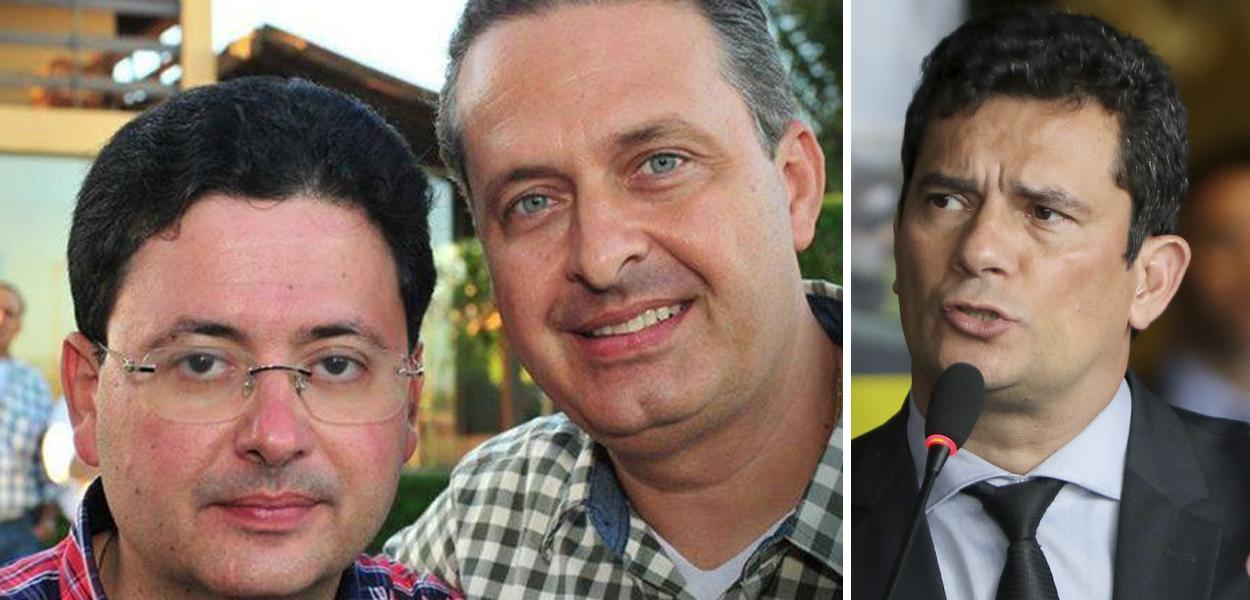 Antonio Campos, Eduardo Campos e Sérgio Moro (Foto: Reprodução | Wilson Dias/Agência Brasil) Antonio Campos, Eduardo Campos e Sérgio Moro