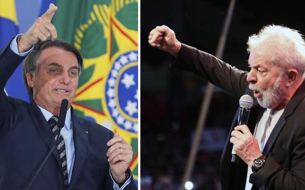 Jair Bolsonaro e Lula (Foto: Reuters | Otavio Souza) Jair Bolsonaro e Lula