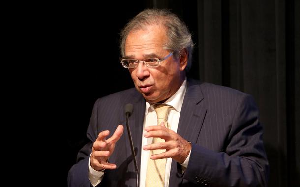 O ministro da Economia, Paulo Guedes, faz palestra de encerramento do Seminário de Abertura do Legislativo de 2020 (Foto: Wilson Dias/Agência Brasil) O ministro da Economia, Paulo Guedes, faz palestra de encerramento do Seminário de Abertura do Legislativo de 2020