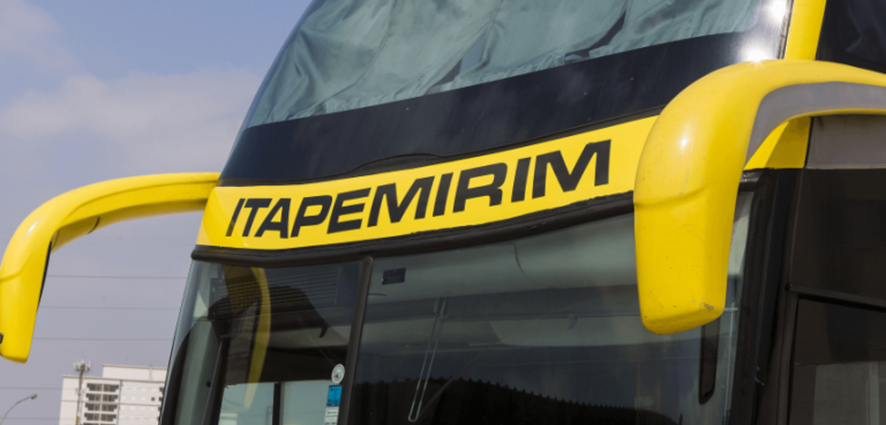Ônibus da Itapemirim (Foto: Divulgação/Itapemirim) Ônibus da Itapemirim