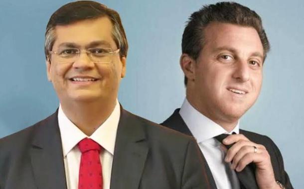 Flávio Dino e Luciano Huck Flávio Dino e Luciano Huck