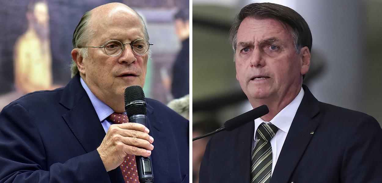 Mibuel Reale Jr. e Jair Bolsonaro (Foto: Zeca Ribeiro/Senado | PR) Mibuel Reale Jr. e Jair Bolsonaro