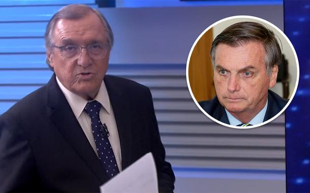Carlos Alberto Sardenberg e Jair Bolsonaro (Foto: Reprodução | PR) Carlos Alberto Sardenberg e Jair Bolsonaro