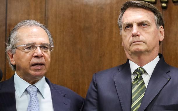 Paulo Guedes e Jair Bolsonaro (Foto: Marcos Corrêa/PR) Paulo Guedes e Jair Bolsonaro