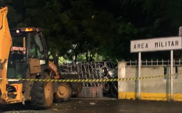 Clima fica tenso com motim de policiais no Ceará (Foto: Reprodução/Twitter) Clima fica tenso com motim de policiais no Ceará