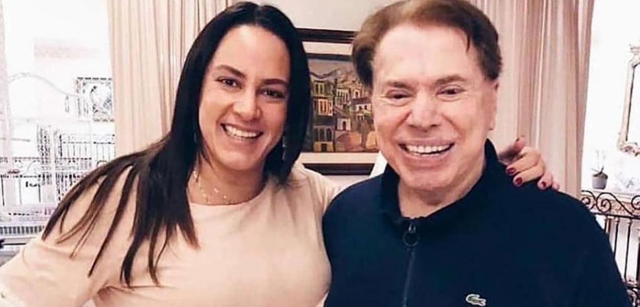 Silvia Abravanel e Silvio Santos (Foto: Reprodução/Instagram) Silvia Abravanel e Silvio Santos