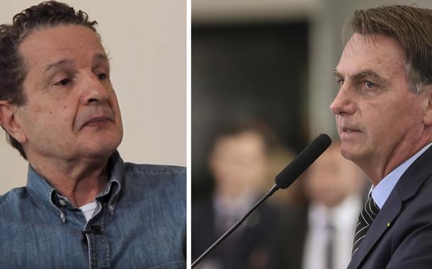 Juca Kfouri e Jair Bolsonaro (Foto: Reprodução | PR) Juca Kfouri e Jair Bolsonaro