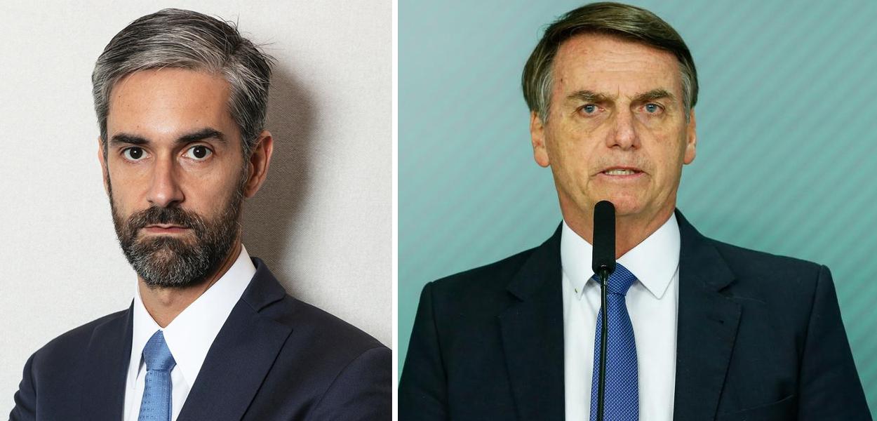 Augusto de Arruda Botelho e Jair Bolsonaro (Foto: Reprodução/Twitter | Reuters) Augusto de Arruda Botelho e Jair Bolsonaro