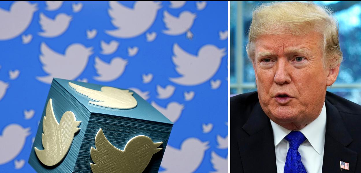 Apoiador de Trump compra parte do Twitter. (Foto: Reuters) Apoiador de Trump compra parte do Twitter.