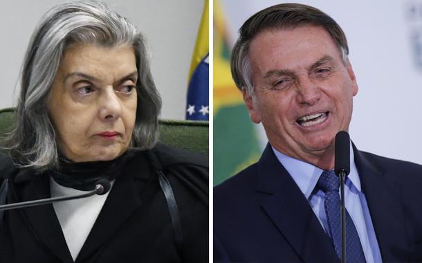 Cármen Lúcia e Jair Bolsonaro (Foto: STF | Reuters) Cármen Lúcia e Jair Bolsonaro