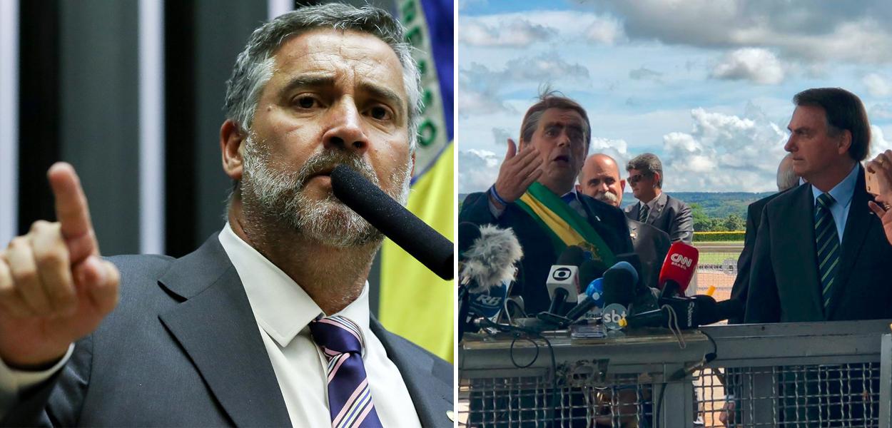 Paulo Pimenta critica gesto de Bolsonaro com jornalistas (Foto: Lula Marques/Agência PT | /Reprodução) Paulo Pimenta critica gesto de Bolsonaro com jornalistas
