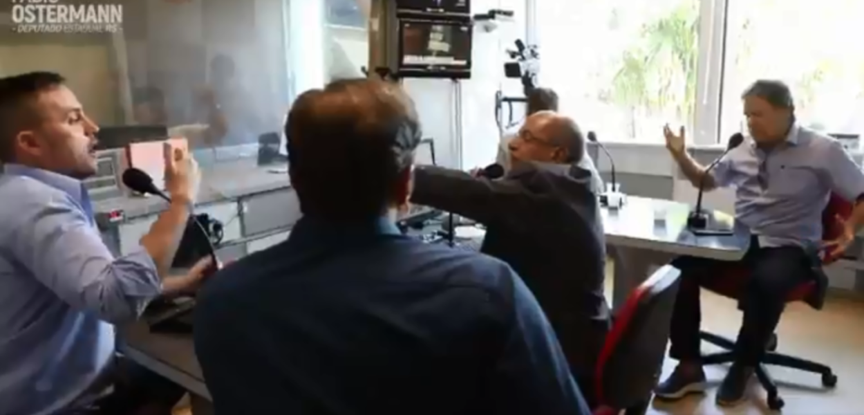 Fábio Ostermann em entrevista à Rádio Bandeirantes (Foto: Reprodução) Fábio Ostermann em entrevista à Rádio Bandeirantes