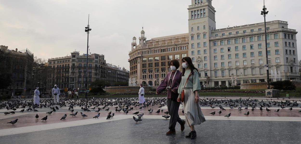 Barcelona na Espanha (Foto: REUTERS/Nacho Doce) Barcelona na Espanha