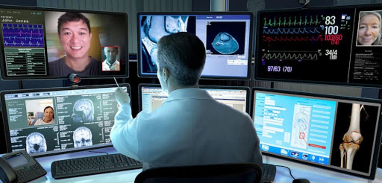 Telemedicina (Foto: Reprodução) Telemedicina