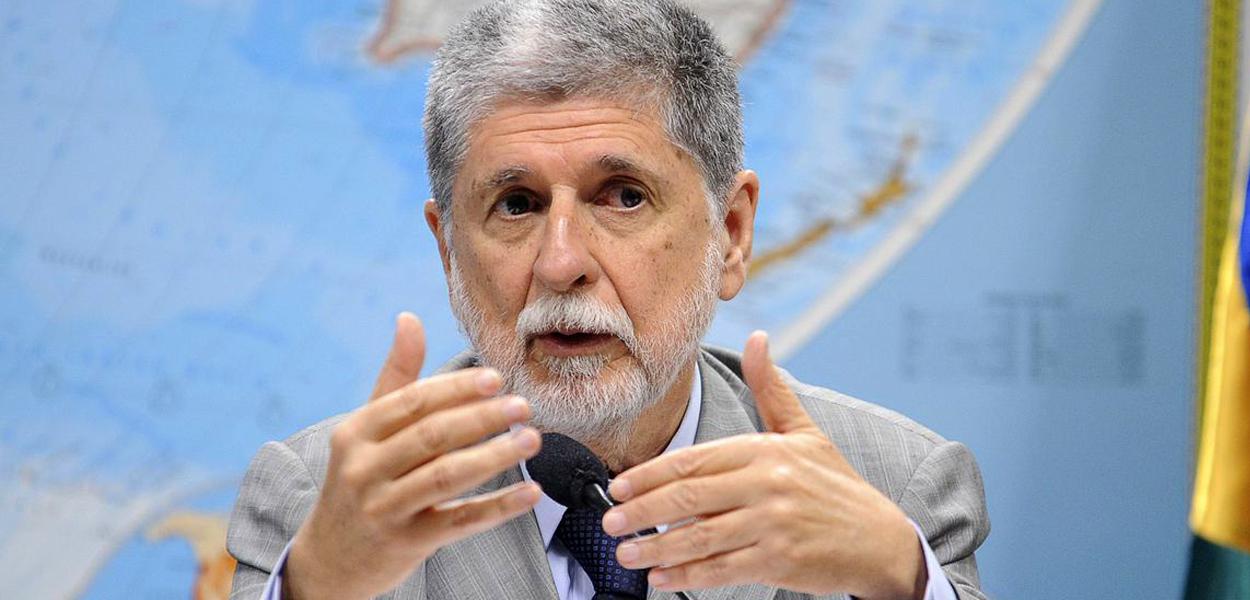 Celso Amorim: ‘vivemos a mais grave crise desde a Segunda Guerra’. (Foto: MARCELLOCASAL/ABR) Celso Amorim: ‘vivemos a mais grave crise desde a Segunda Guerra’.