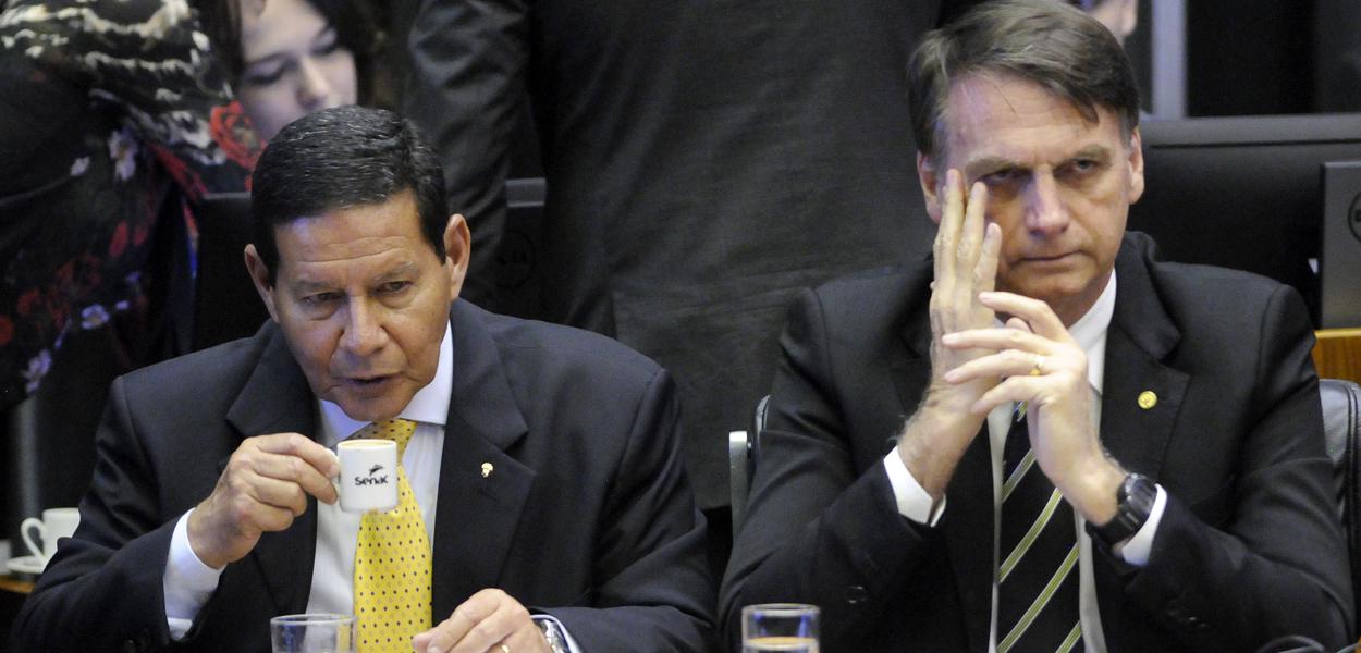 Bolsonaro amplia isolamento e não conversa com Mourão sobre pandemia (Foto: Alessandro Dantas) Bolsonaro amplia isolamento e não conversa com Mourão sobre pandemia