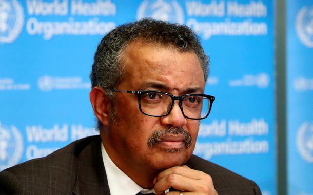 Tedros Adhanom Ghebreyesus, diretor-geral da OMS (Foto: REUTERS/Denis Balibouse) Tedros Adhanom Ghebreyesus, diretor-geral da OMS