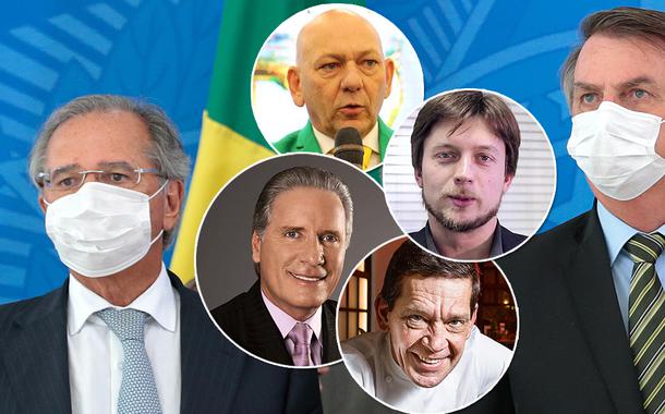 O que Roberto Justus, Junior Durski, Luciano Hang e Alexandre Guerra devem fazer neste momento para enfrentar a crise econômica (Foto: ABr | Reprodução) O que Roberto Justus, Junior Durski, Luciano Hang e Alexandre Guerra devem fazer neste momento para enfrentar a crise econômica