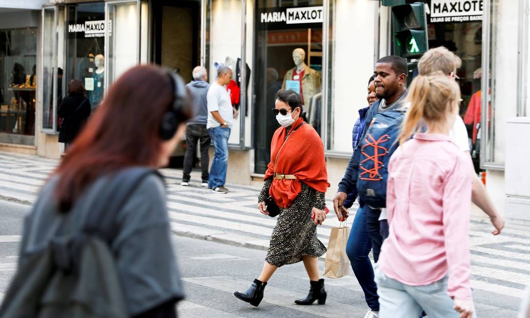 Portugal durante a pandemia de coronavírus (Foto: Rafael Marchante / Reuters) Portugal durante a pandemia de coronavírus