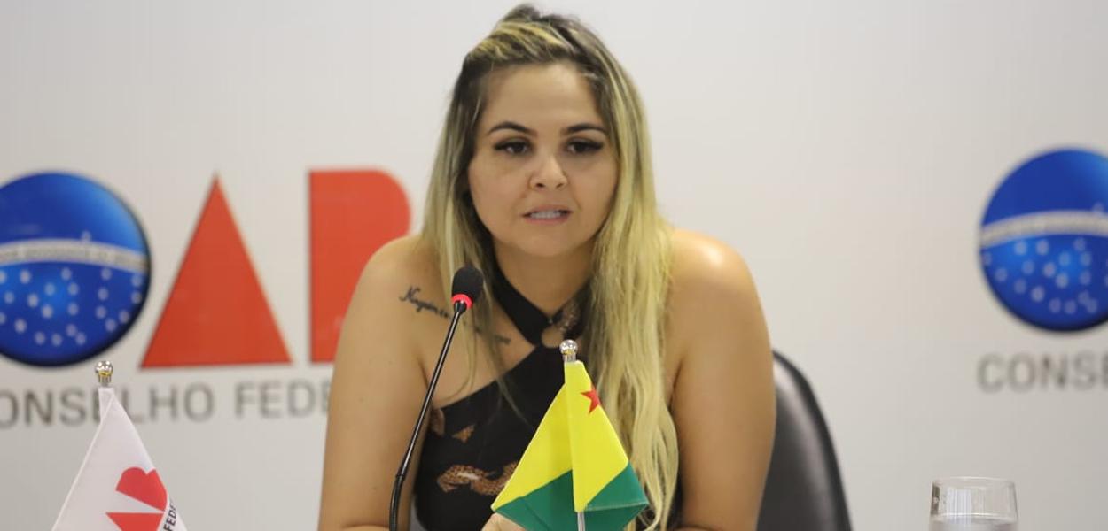 Isabela Fernandes está internada numa Unidade de Terapia Intensiva (UTI) desde segunda-feira (Foto: Divulgação/OAB) Isabela Fernandes está internada numa Unidade de Terapia Intensiva (UTI) desde segunda-feira