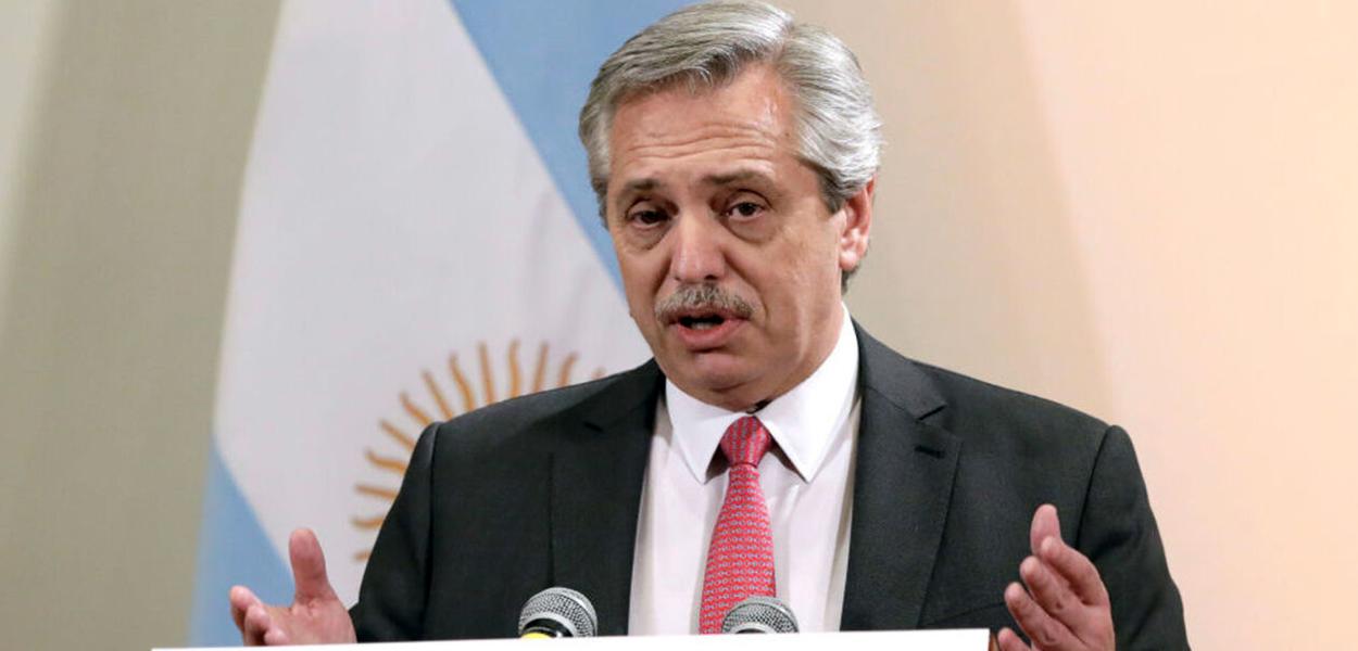 Alberto Fernández, presidente da Argentina Alberto Fernández, presidente da Argentina