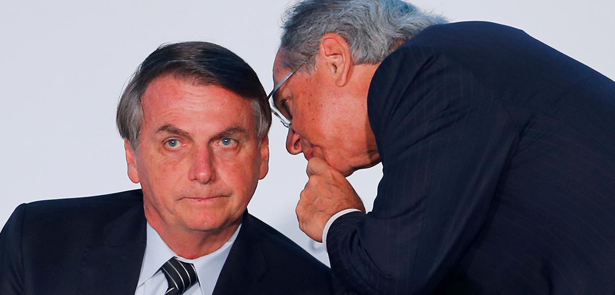 Jair Bolsonaro e ministro Paulo Guedes (Foto: REUTERS/Adriano Machado) Jair Bolsonaro e ministro Paulo Guedes