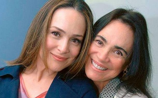 Gabriela Duarte e Regina Duarte (Foto: Reprodução) Gabriela Duarte e Regina Duarte