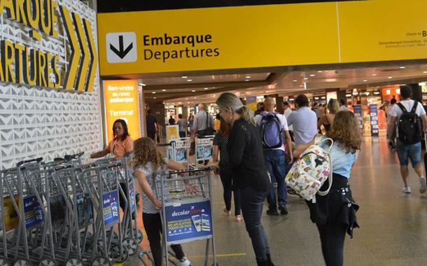 Aeroporto Internacional de São Paulo (Foto: Rovena Rosa/Agência Brasil) Aeroporto Internacional de São Paulo