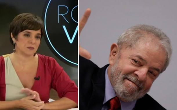 Vera Magalhães e Lula (Foto: Reprodução/Twitter) Vera Magalhães e Lula