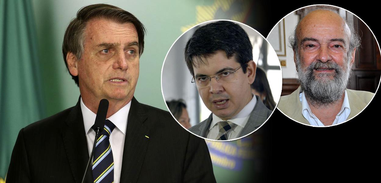 Bolsonaro, Randolfe Rodrigues e José Luiz Penna (Foto: Agência Brasil | Governo de SP) Bolsonaro, Randolfe Rodrigues e José Luiz Penna
