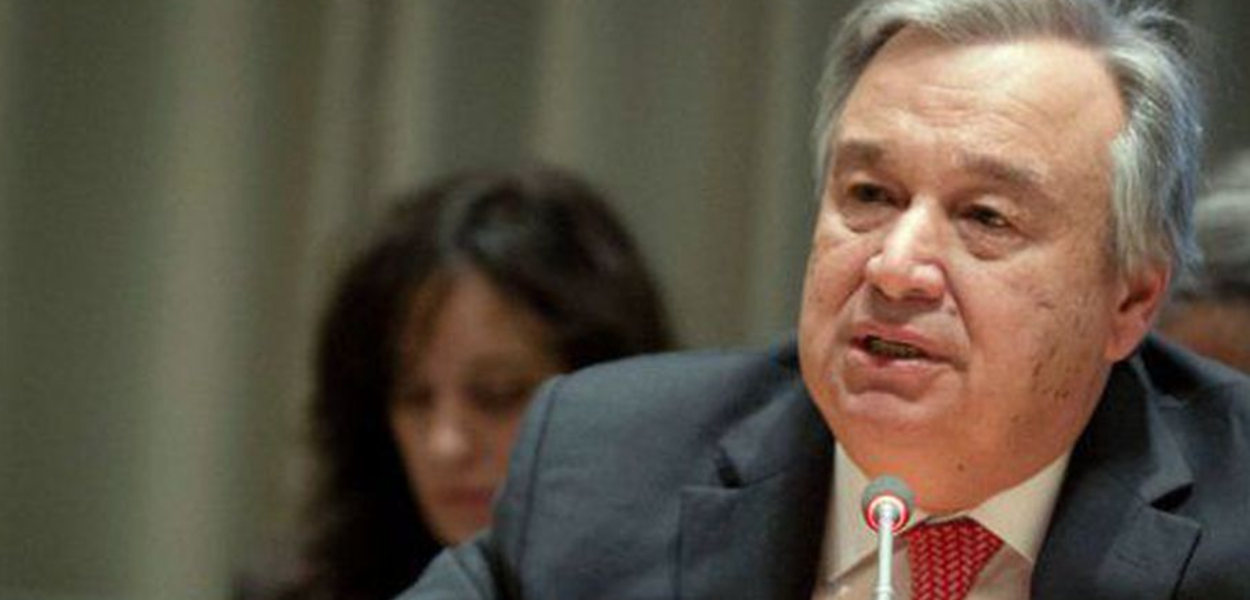 António Guterres (Foto: Divulgação/ONU) António Guterres