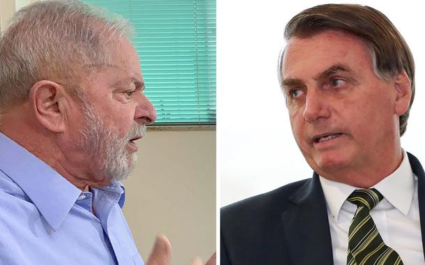 Ex-presidente Lula e Jair Bolsonaro (Foto: Ricardo Stuckert | Alan Santos/PR) Ex-presidente Lula e Jair Bolsonaro