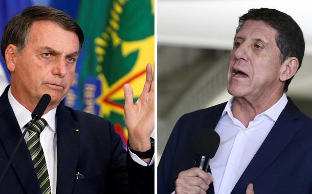 Jair Bolsonaro e David Uip (Foto: Reuters | Gov. SP) Jair Bolsonaro e David Uip