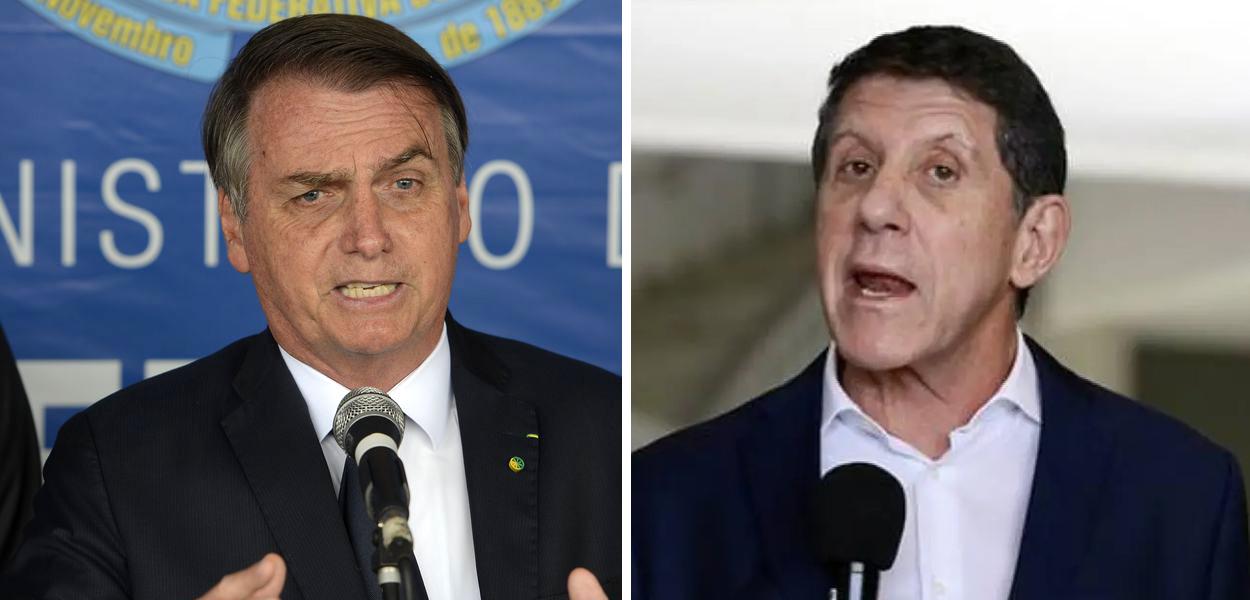 Jair Bolsonaro e David Uip (Foto: ABr | GovSP) Jair Bolsonaro e David Uip