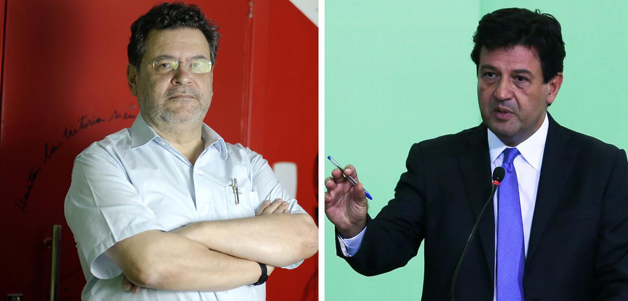 Rui Costa Pimenta (PCO) e Luiz Henrique Mandetta (Foto: Brasil247 | Agência Brasil) Rui Costa Pimenta (PCO) e Luiz Henrique Mandetta