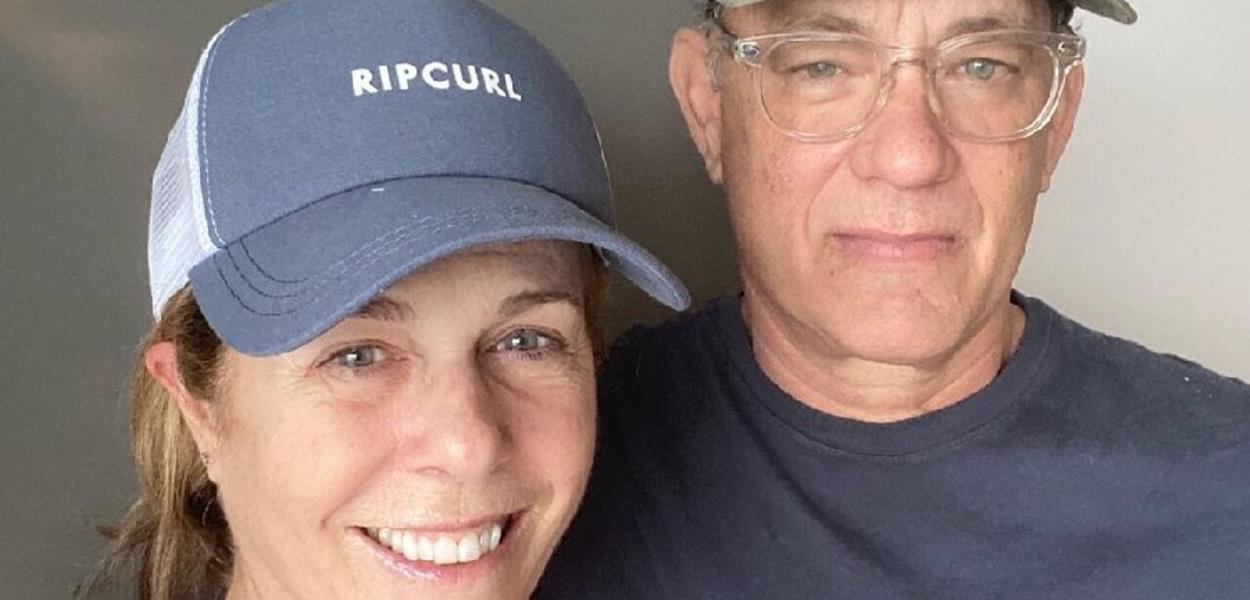 Rita Wilson e Tom Hanks (Foto: Instagram/Reprodução) Rita Wilson e Tom Hanks