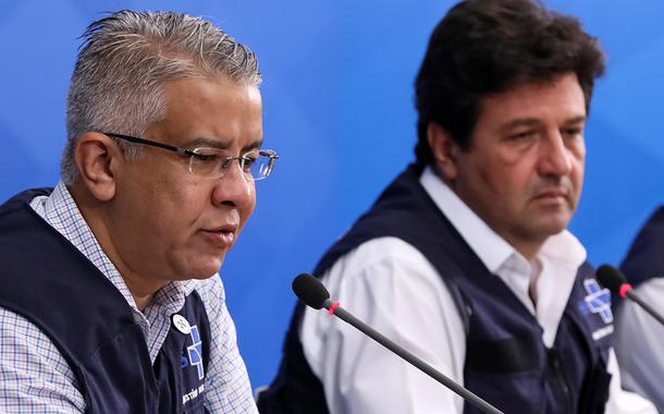 Wanderson Kleber de Oliveira e Luiz Henrique Mandetta