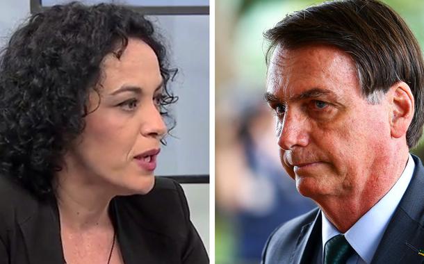 Marcia Tiburi e Jair Bolsonaro (Foto: Agência Brasil) Marcia Tiburi e Jair Bolsonaro
