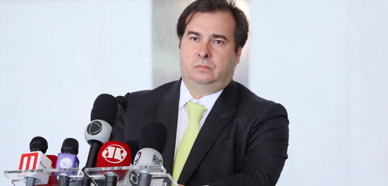 Presidente da Câmara dos Deputados, dep. Rodrigo Maia, concede entrevista coletiva sobre a crise causada pelo coronavírus. (Foto: Maryanna Oliveira/Câmara dos Deputados) Presidente da Câmara dos Deputados, dep. Rodrigo Maia, concede entrevista coletiva sobre a crise causada pelo coronavírus.
