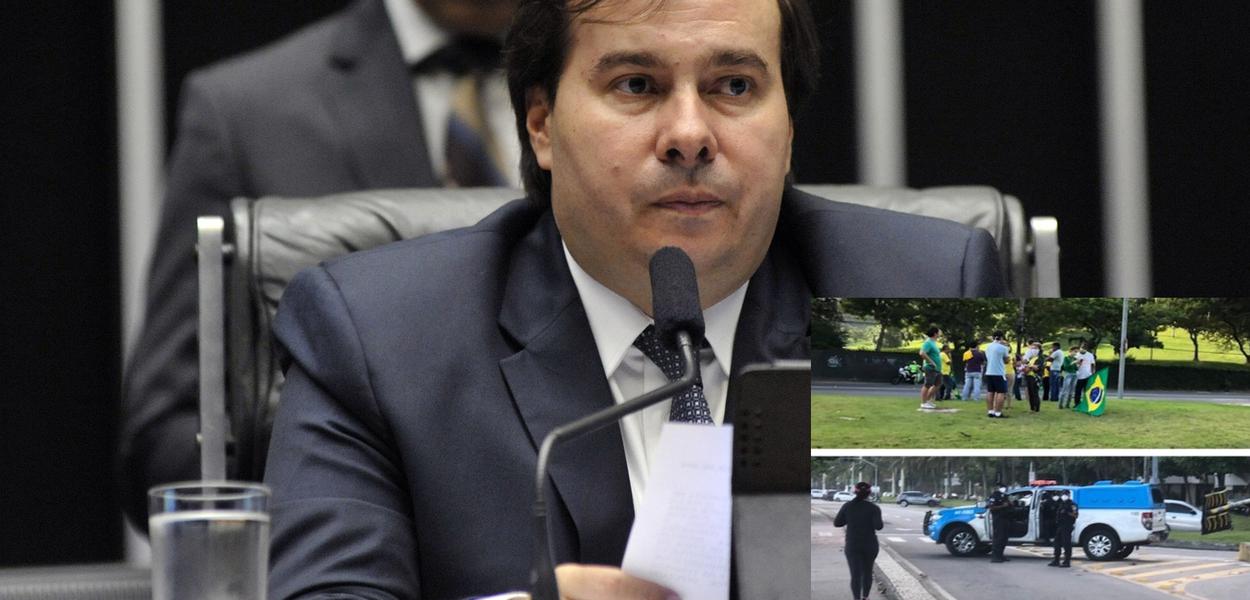 Bolsonaristas ignoram isolamento social, contrariando recomendações da OMS (Foto: Câmara dos Deputados / Agenda do Poder) Bolsonaristas ignoram isolamento social, contrariando recomendações da OMS