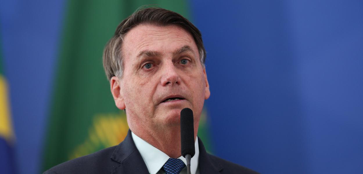 Jair Bolsonaro compareceu a manifestação que pediam intervenção militar (Foto: Júlio Nascimento - PR) Jair Bolsonaro compareceu a manifestação que pediam intervenção militar