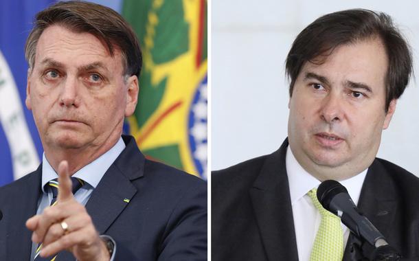 Rodrigo Maia e Jair Bolsonaro (Foto: Alan Santos/PR | Maryanna Oliveira/Câmara dos Deputados) Rodrigo Maia e Jair Bolsonaro