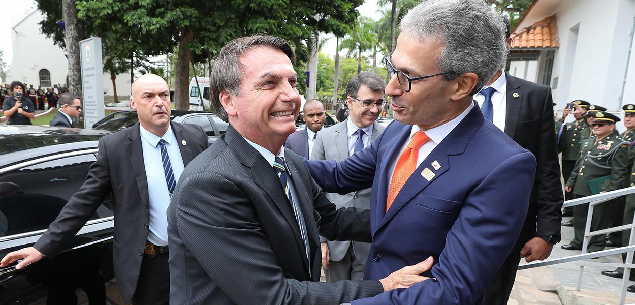 Jair Bolsonaro e Romeu Zema (Foto: Marcos Corrêa/PR) Jair Bolsonaro e Romeu Zema