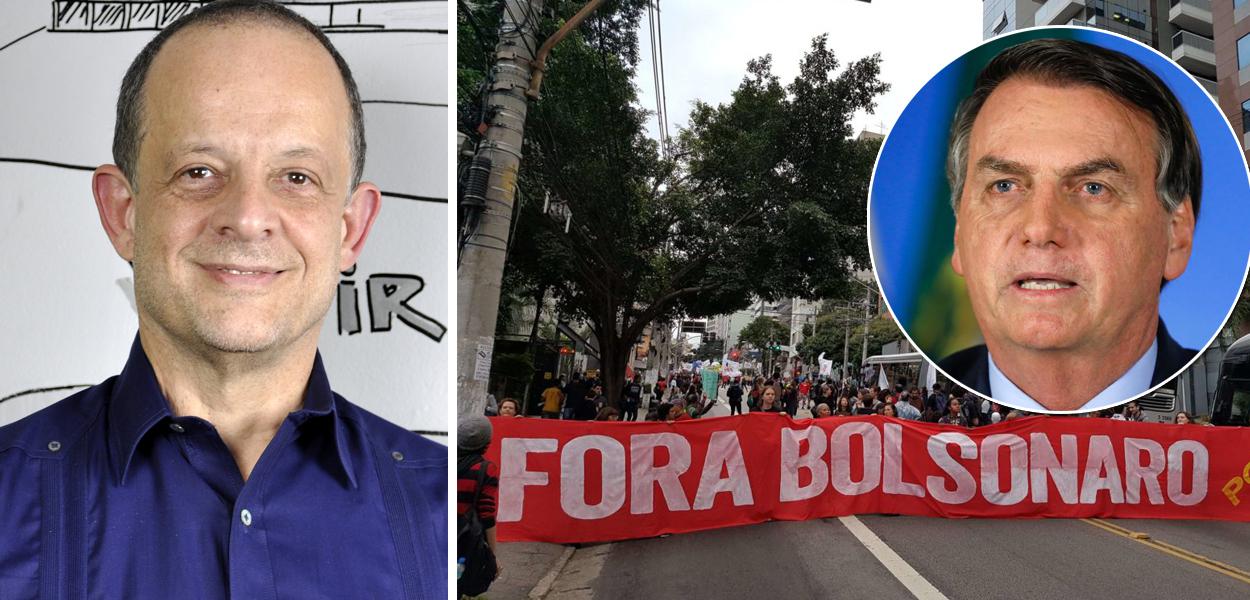Breno Altman e Jair Bolsonaro (Foto: Brasil247 | Diário Causa Operária | ABr) Breno Altman e Jair Bolsonaro
