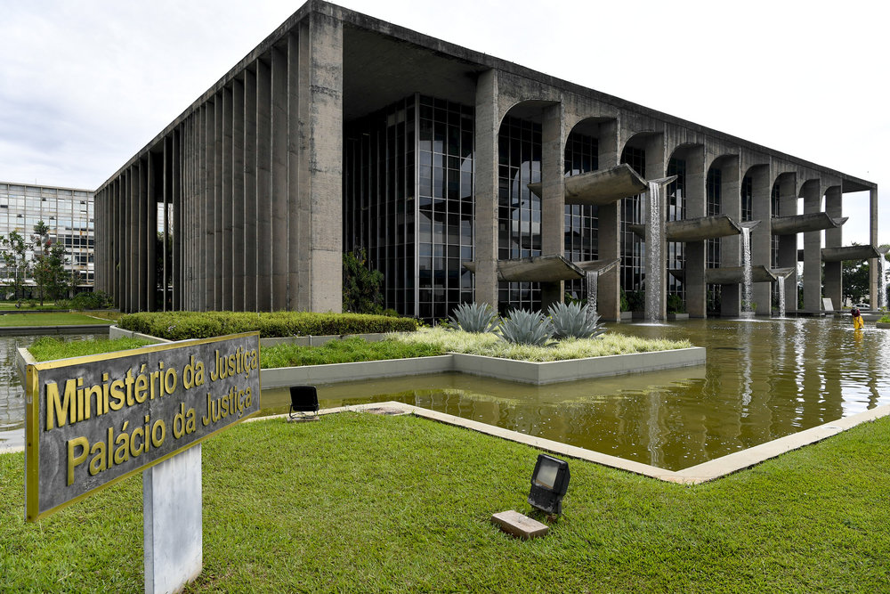 (Foto: ministerio da justiça palacio da justiça)
