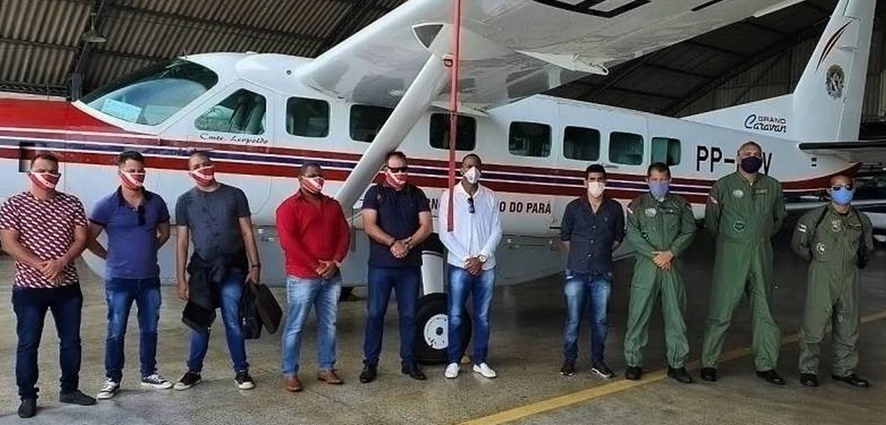 Médicos atenderão pacientes acometidos de coronavírus em Belém, no PA (Foto: Agência Pará/Divulgação) Médicos atenderão pacientes acometidos de coronavírus em Belém, no PA