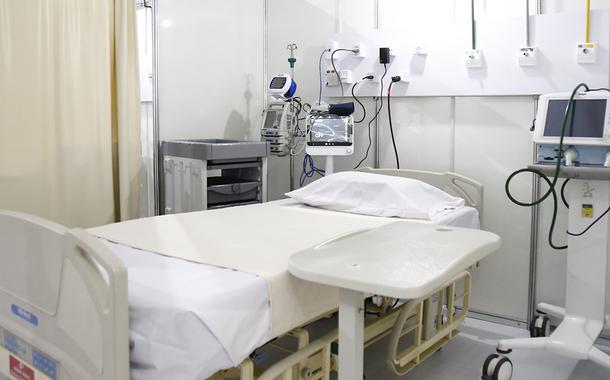 Hospital de campanha no Rio de Janeiro (Foto: Mauricio Bazilio/GOVRJ) Hospital de campanha no Rio de Janeiro
