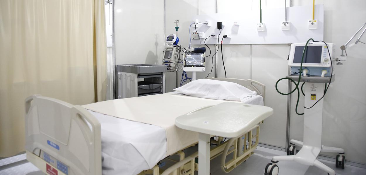 Hospital de campanha no Rio de Janeiro (Foto: Mauricio Bazilio/GOVRJ) www.brasil247.com - Hospital de campanha no Rio de Janeiro